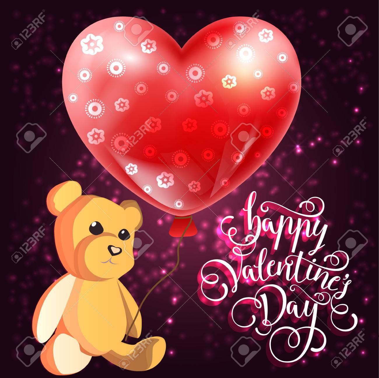 happy valentines day bear