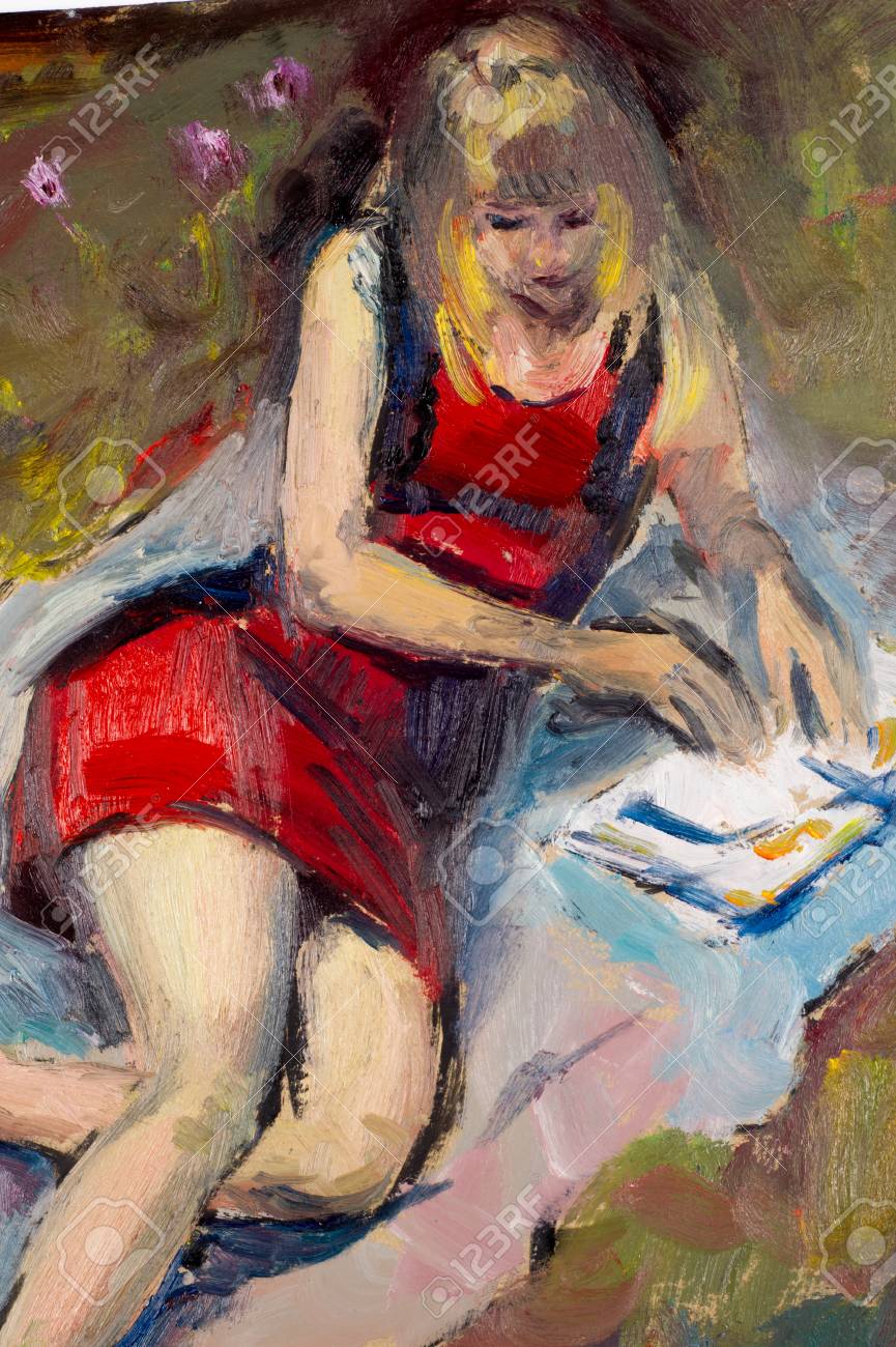 Desenhos e pinturas de retratos a partir de fotografias