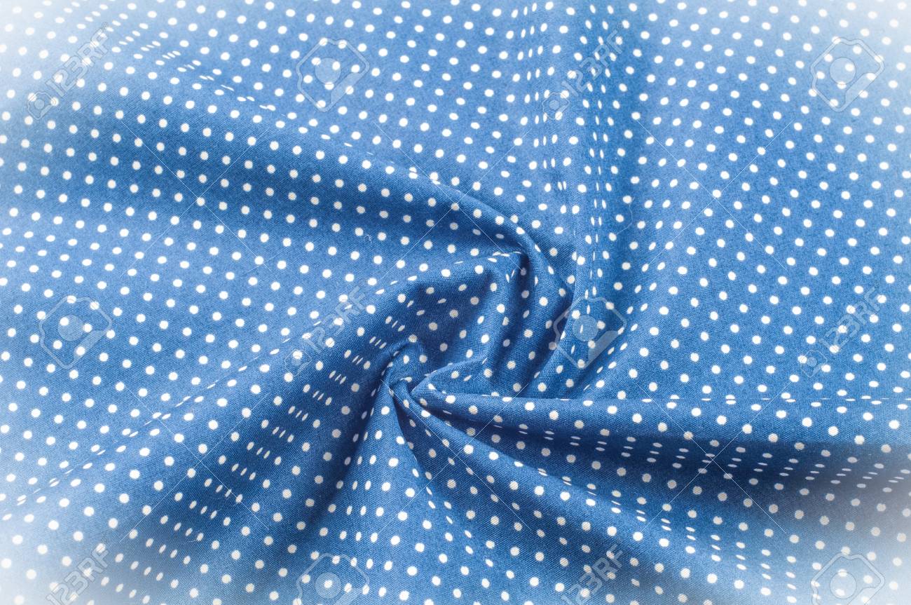 Padrao De Fundo De Textura Tecido De Seda Pano Azul Em Ervilhas Brancas Em Um Fundo Preto Textil Ou Tecido De Flores Textura De Tecido Tecidos Texteis Tecidos Materiais Tecidos Fotos Retratos