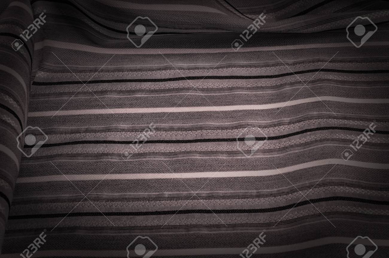 テクスチャ 背景 パターン 毛織り物は薄いピンク色 ストライプ オープンエアと絵と休暇でデスクトップの壁紙 黒と白のファブリック生地ライン の写真素材 画像素材 Image