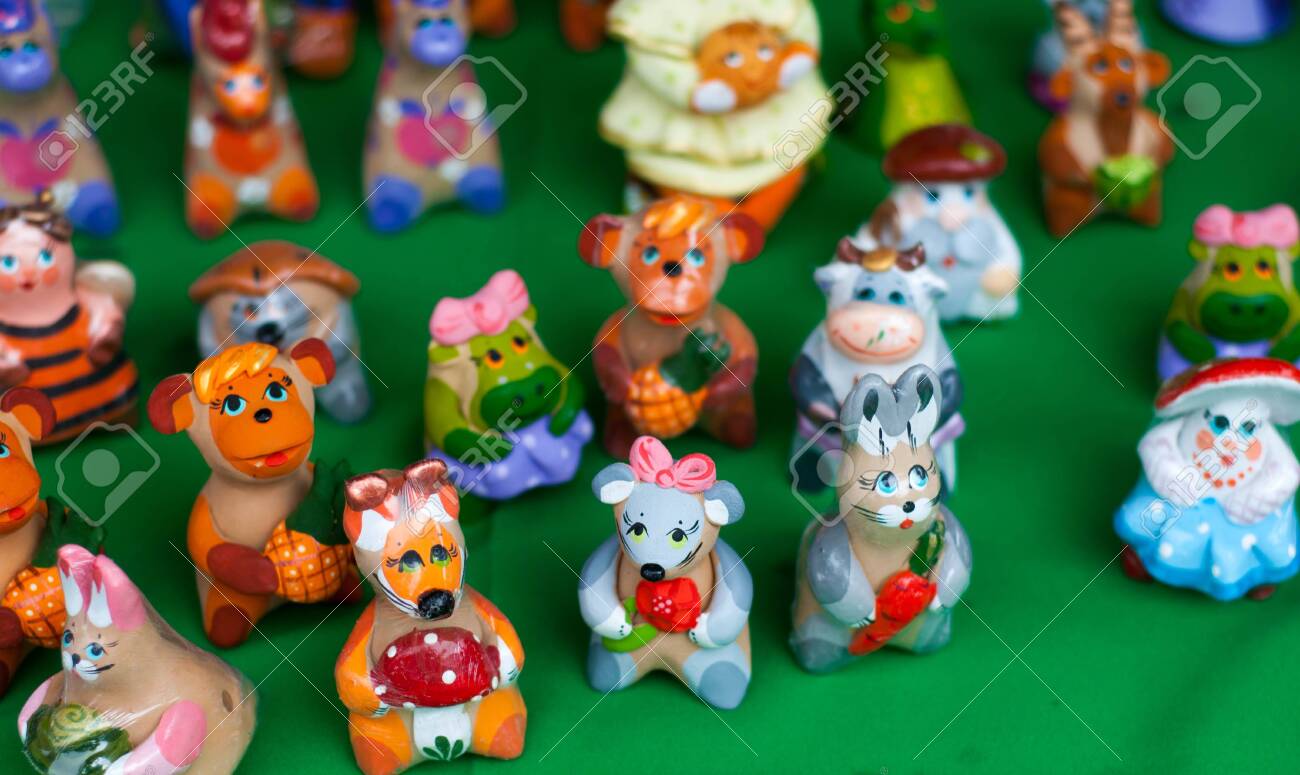 toys made from clay