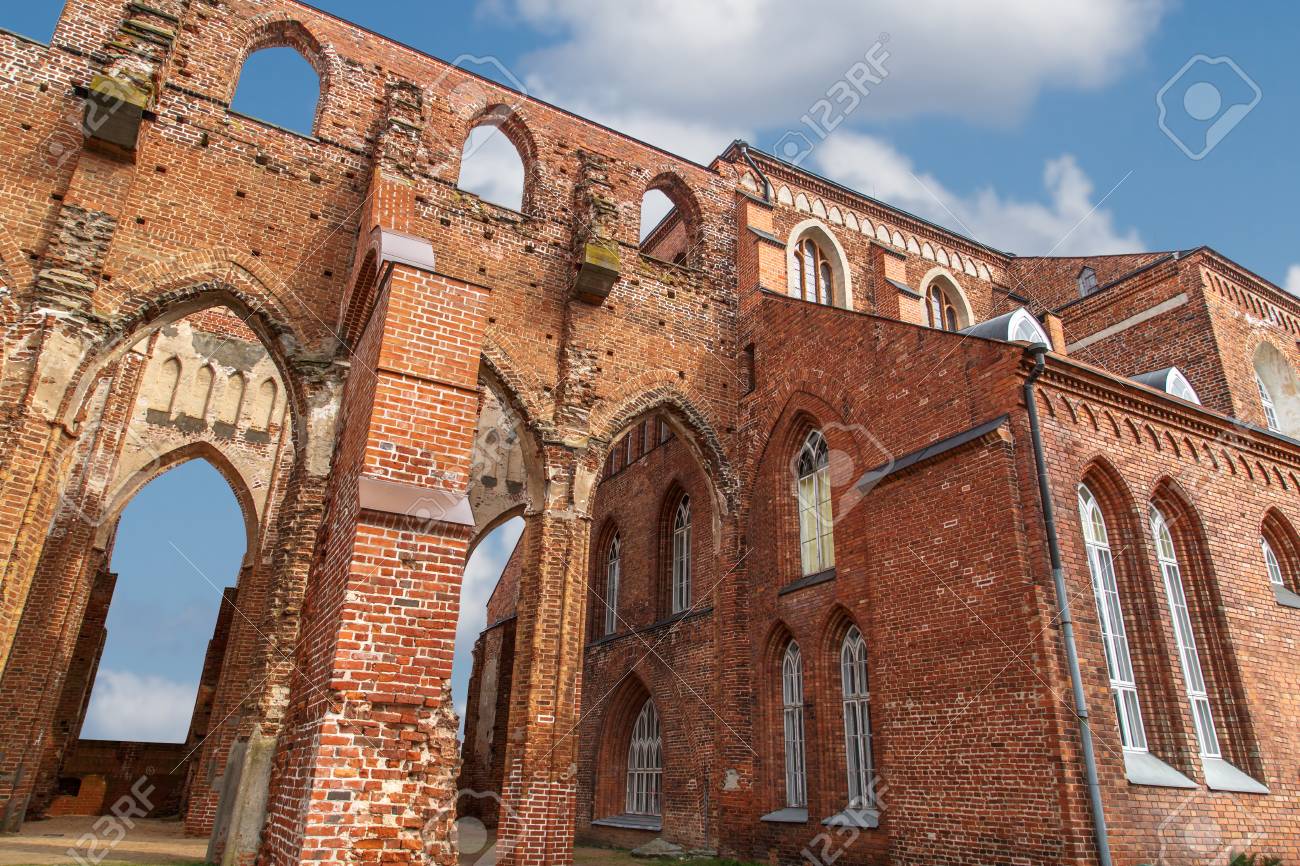 View Of The Ruins Of Tartu Cathedral, Completed In 16th Century, In Tartu  Estonia. Stock Photo, Picture and Royalty Free Image. Image 43753259., image size:1300x866