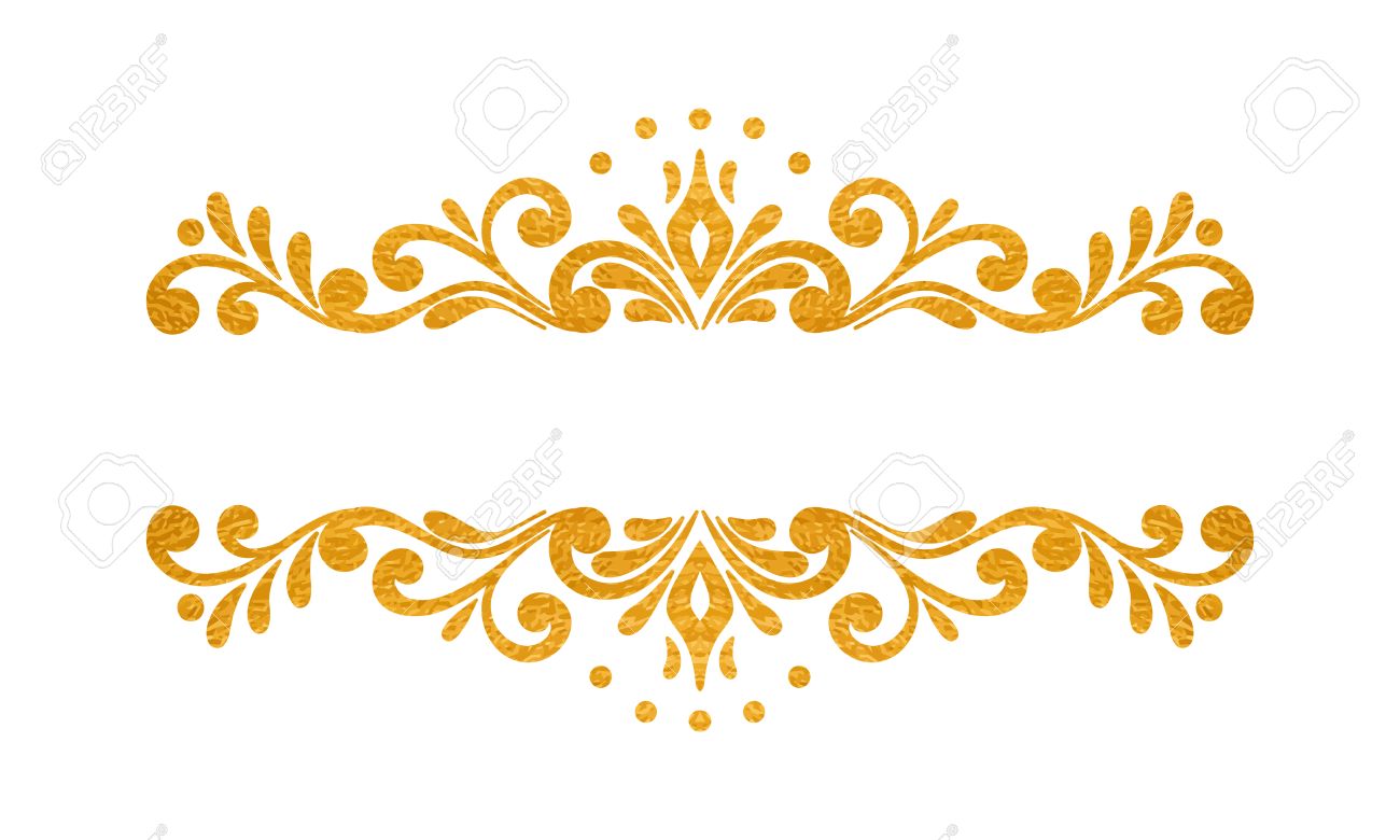 elegant luxury vintage gold