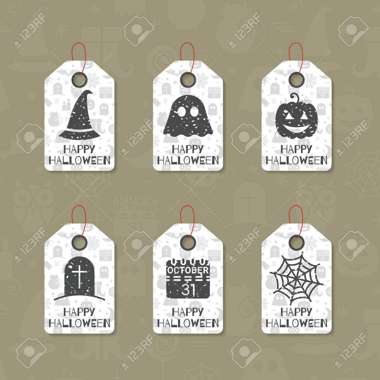 halloween gift tags templates