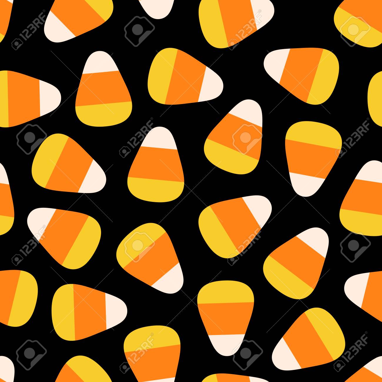 Candy Corn Pattern Royalty Free Cliparts Vectors And Stock Illustration Image 69092532