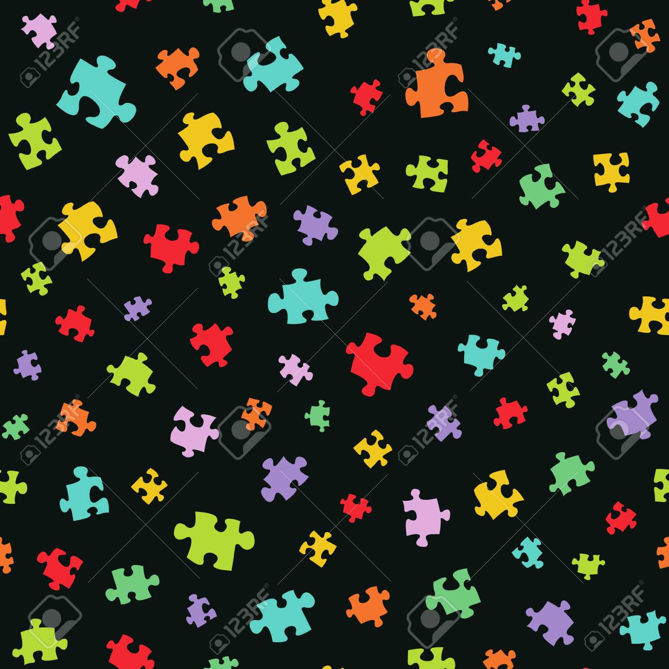 漫画パズル シームレスなベクトルの壁紙 のイラスト素材 ベクタ Image