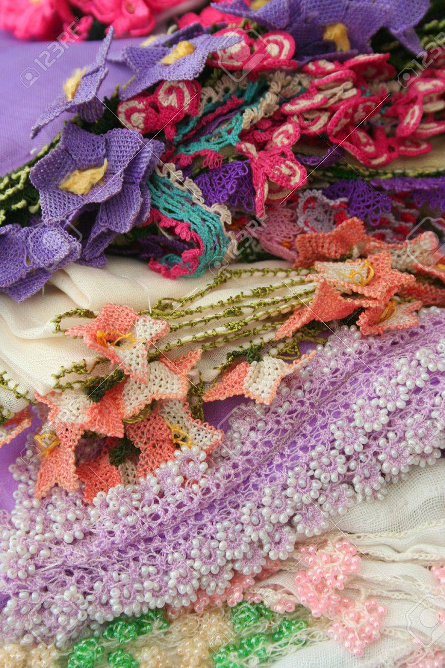 トルコ刺繍アート の写真素材 画像素材 Image