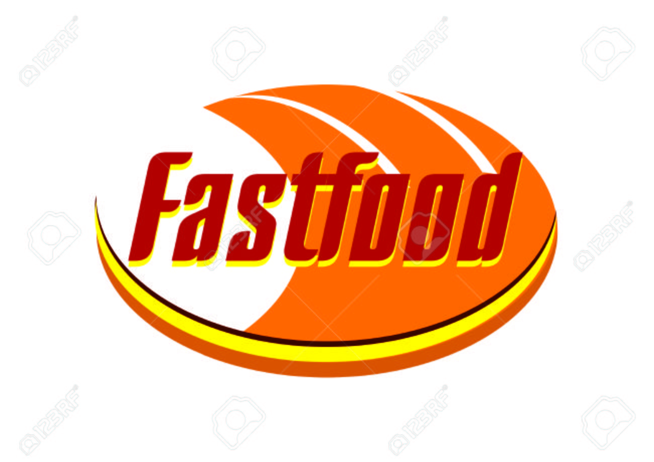 Fast Food Logo Royalty Free Cliparts Vectors And Stock
