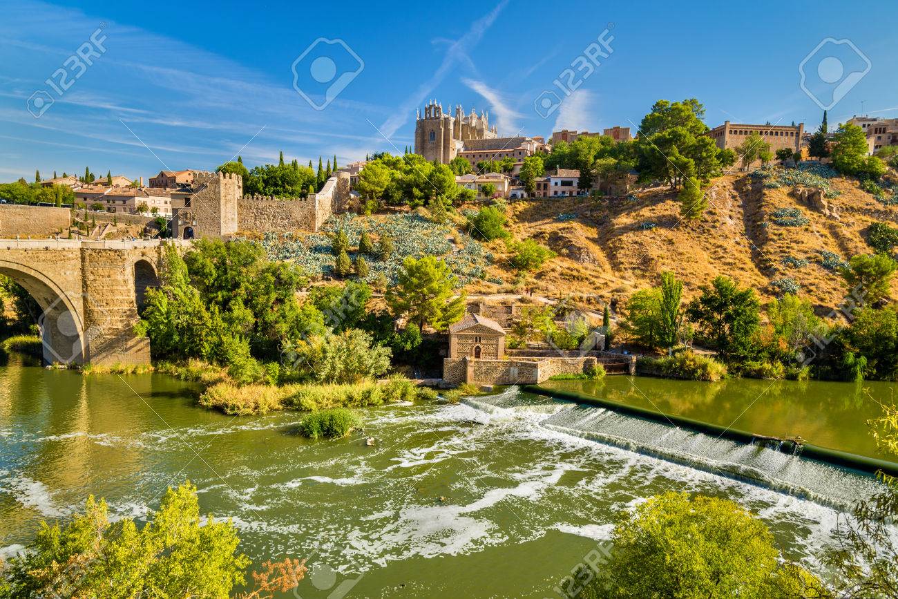 The Tagus River is the longest river on the Iberian Peninsula The Tagus River is the longest river on the Iberian Peninsula