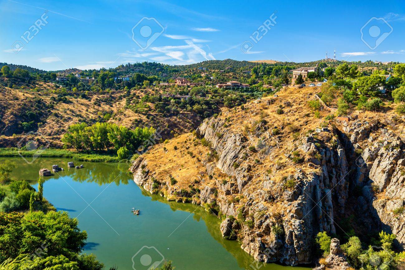 The Tagus River The Longest River On The Iberian Peninsula Stock Photo Picture And Royalty Free Image Image 69561644