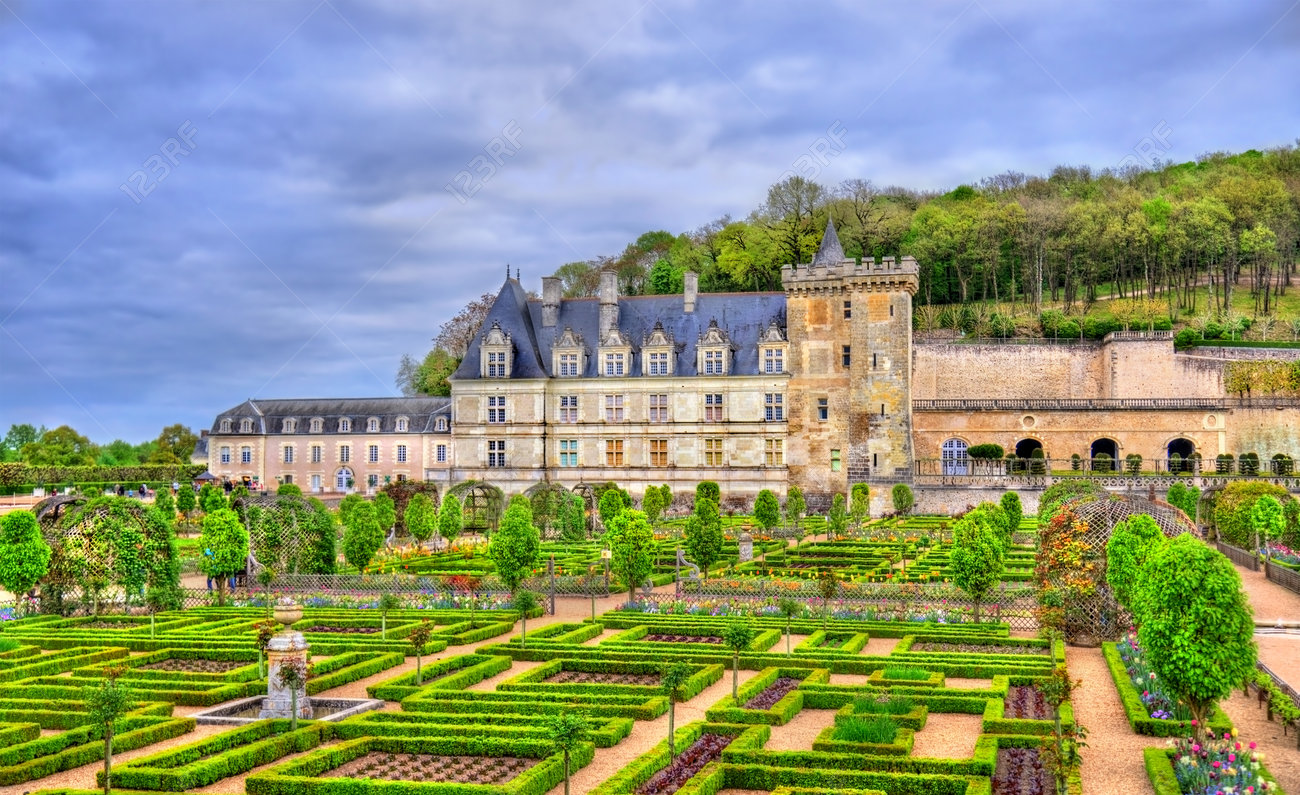 Chateau de Villandry, a castle in the Loire Valley of France - 84981508 Chateau de Villandry, a castle in the Loire Valley of France - 84981508
