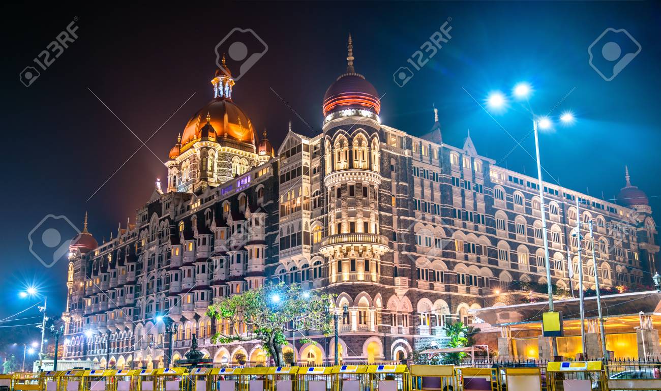 Taj Mahal Palace, a historic builging in Mumbai. Built in 1903 - 96879479 Taj Mahal Palace, a historic builging in Mumbai. Built in 1903 - 96879479