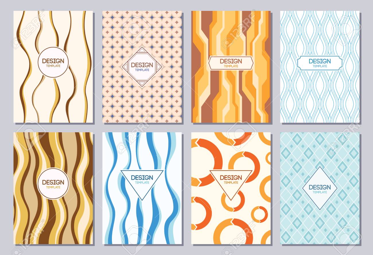 set of poster flyer posters banners placards brochure design posters design templates