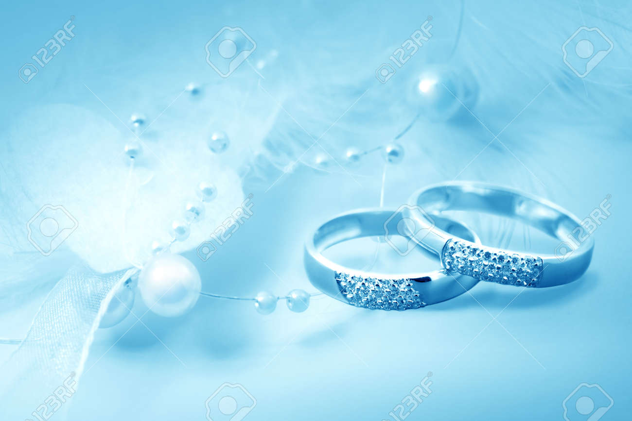 blue wedding wallpaper