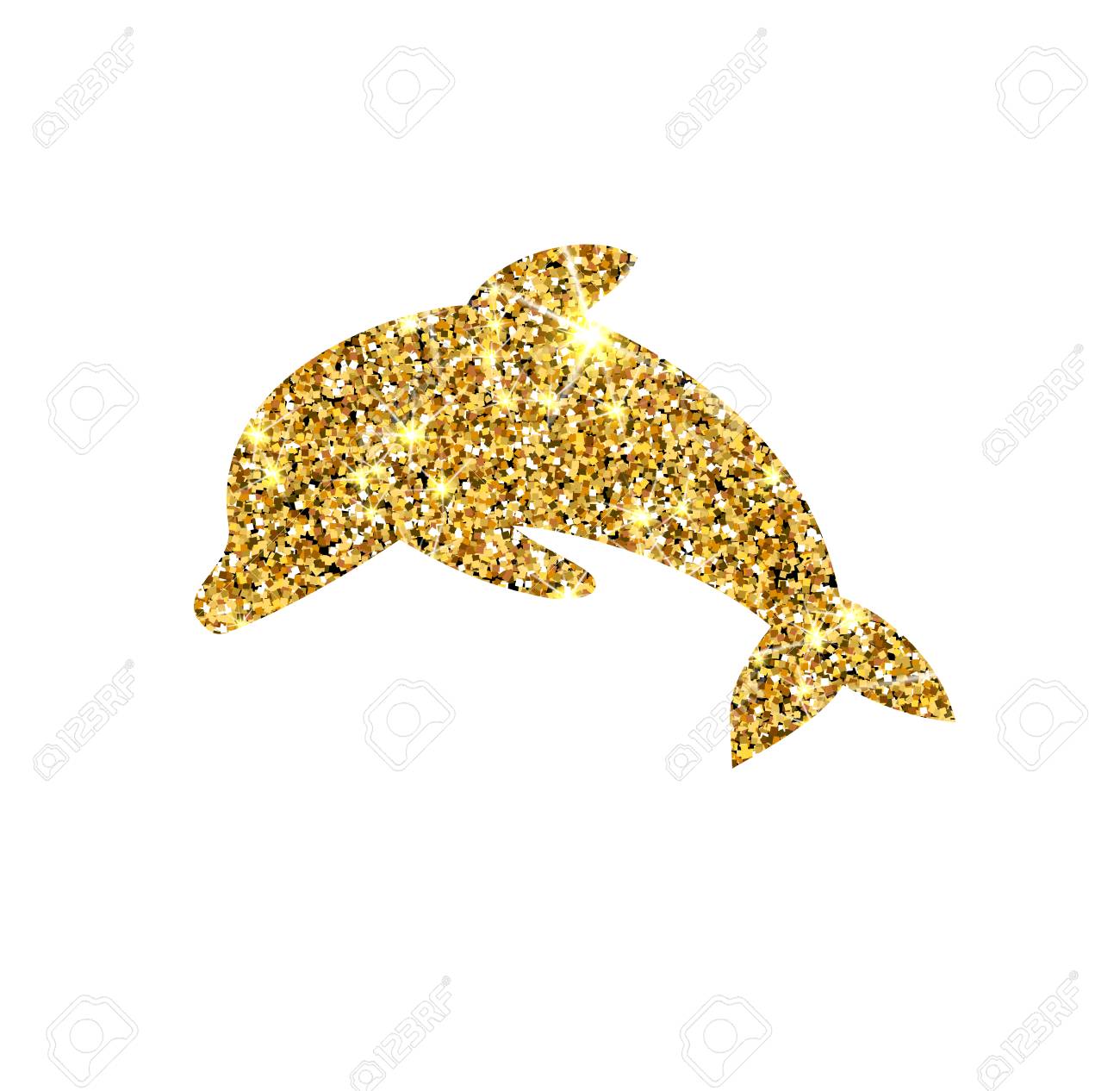 sequin dolphin