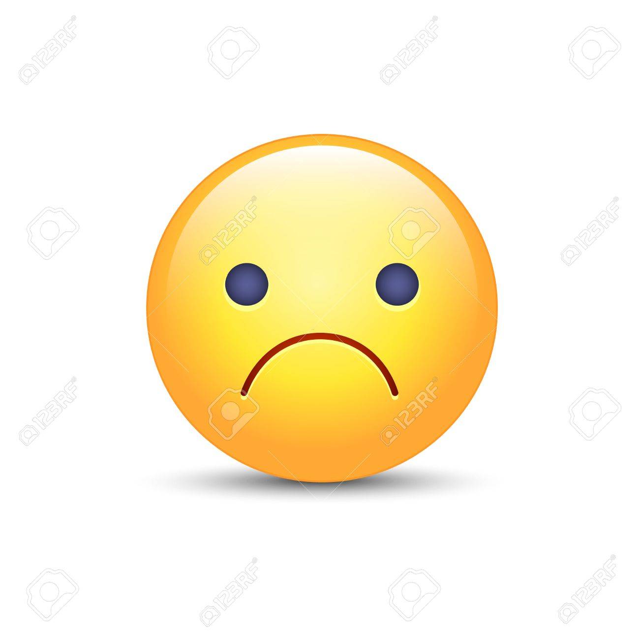 Besorgter Vektor Cartoon Emoji Frustriert Verzweifelt Enttauscht Wutend Traurig Emoticon Stimmung Unglucklicher Smiley Stirnrunzelndes Gesicht Lizenzfrei Nutzbare Vektorgrafiken Clip Arts Illustrationen Image 87214290