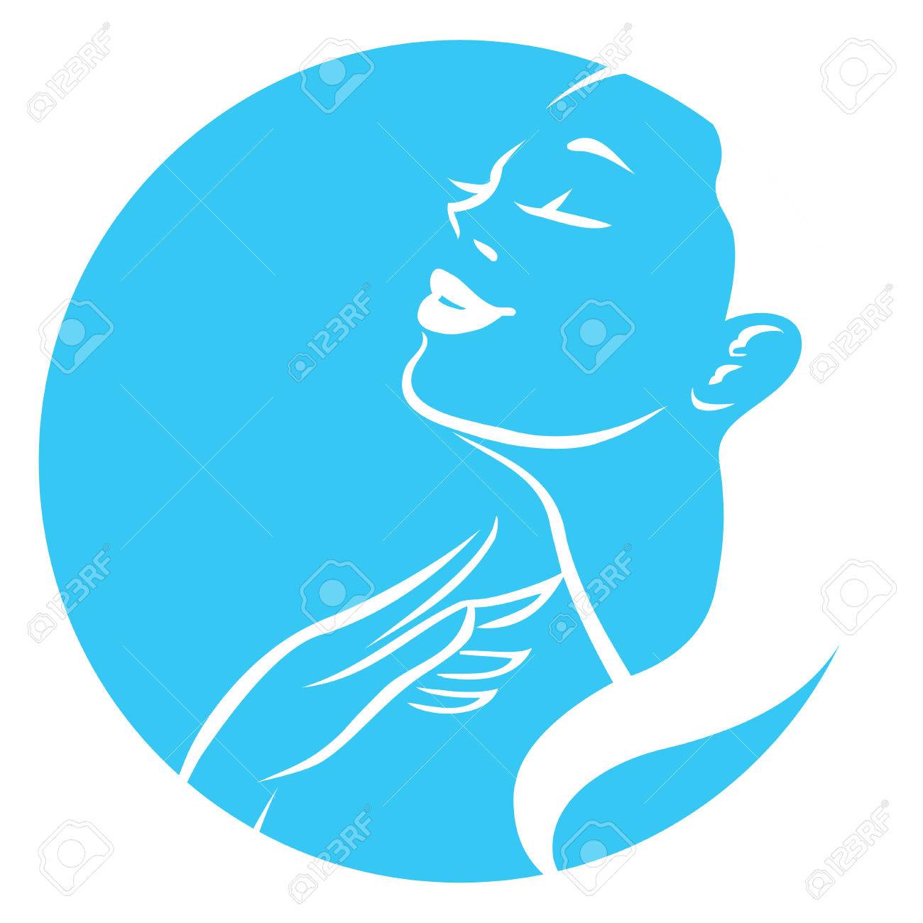 Woman vector symbol design template. Girl profile is suitable for cosmetics, beauty, health,spa, fashion themes. Creative icon - 55706714 Woman vector symbol design template. Girl profile is suitable for cosmetics, beauty, health,spa, fashion themes. Creative icon - 55706714