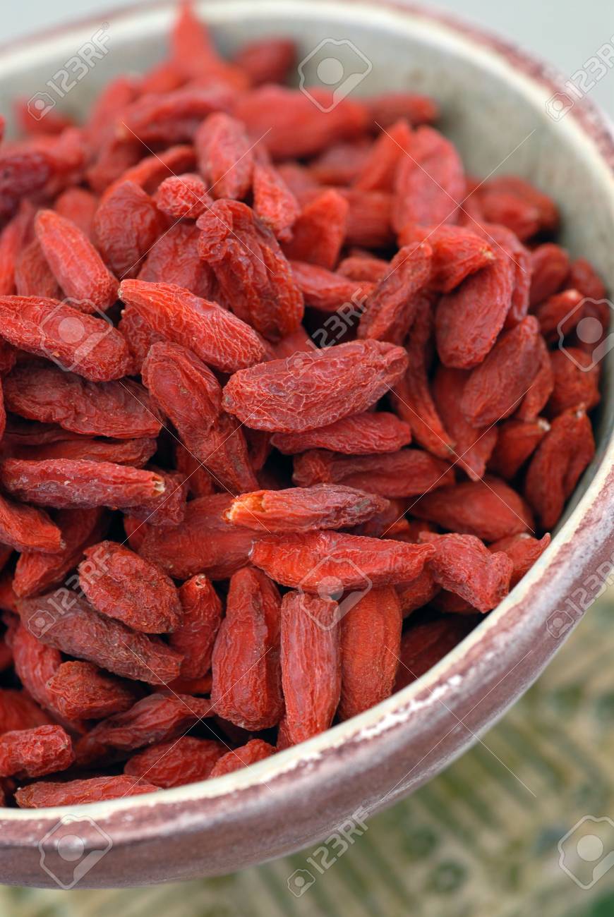 Tibetan Goji Berries noted for their high content of vitamins, polysaccharides, proteins, anti oxidants, and essential amino acids. - 881562 Tibetan Goji Berries noted for their high content of vitamins, polysaccharides, proteins, anti oxidants, and essential amino acids. - 881562