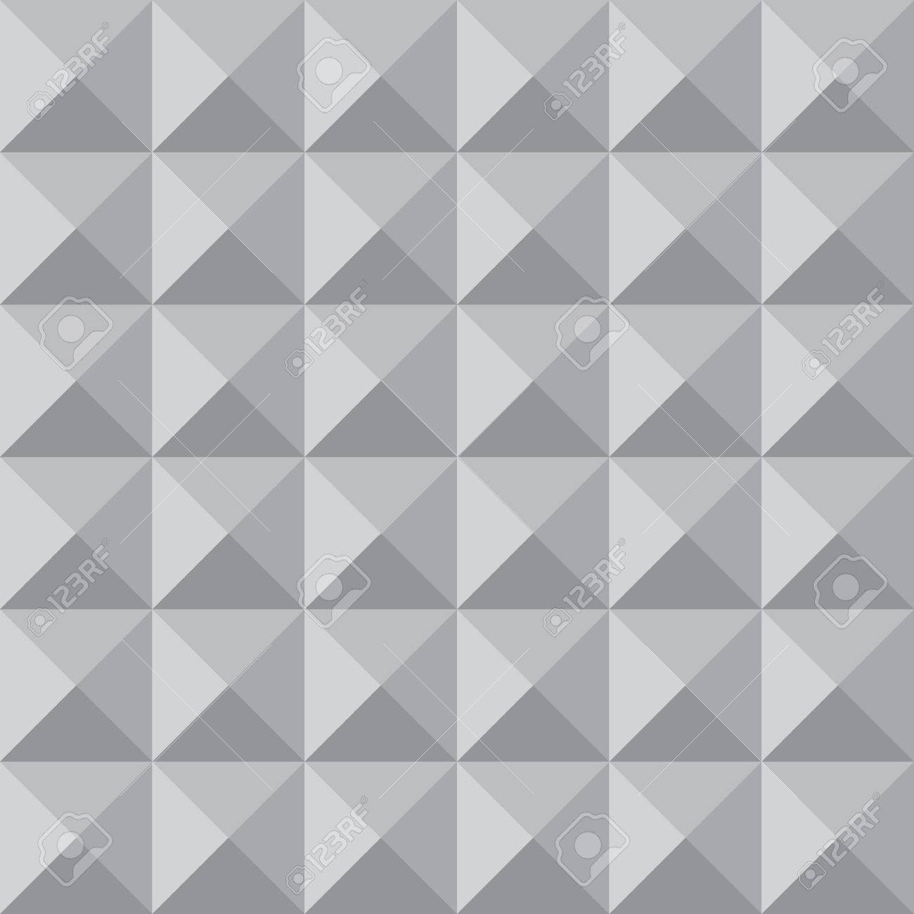 Monochrome Triangles Vector Seamless Pattern Volume Optical Illusion Shades Of Grey Stock Vector Monochrome Triangles Vector Seamless Pattern Volume Optical Illusion Shades Of Grey Stock Vector