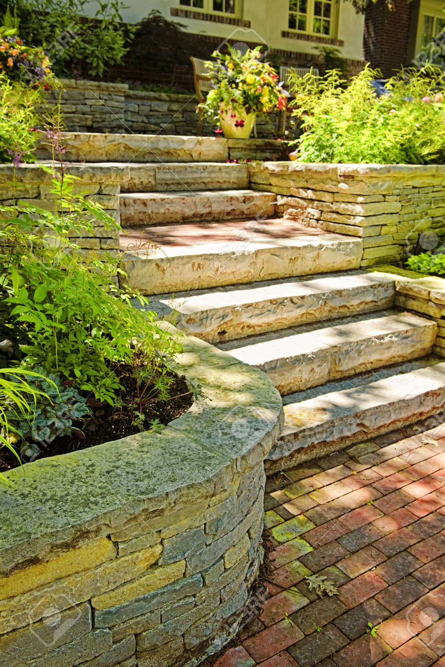 Pierre Naturelle, Aménagement Paysager Jardin à Domicile Avec ... Pierre Naturelle, Aménagement Paysager Jardin à Domicile Avec ...