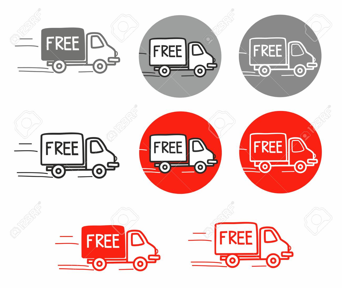 送料 無料 車 トラック 手描き 図面記号 トラック 小型 乗馬 競馬 ファンの言う 自由 無料配布 アイコン イラスト 手描きの線画 のイラスト素材 ベクタ Image