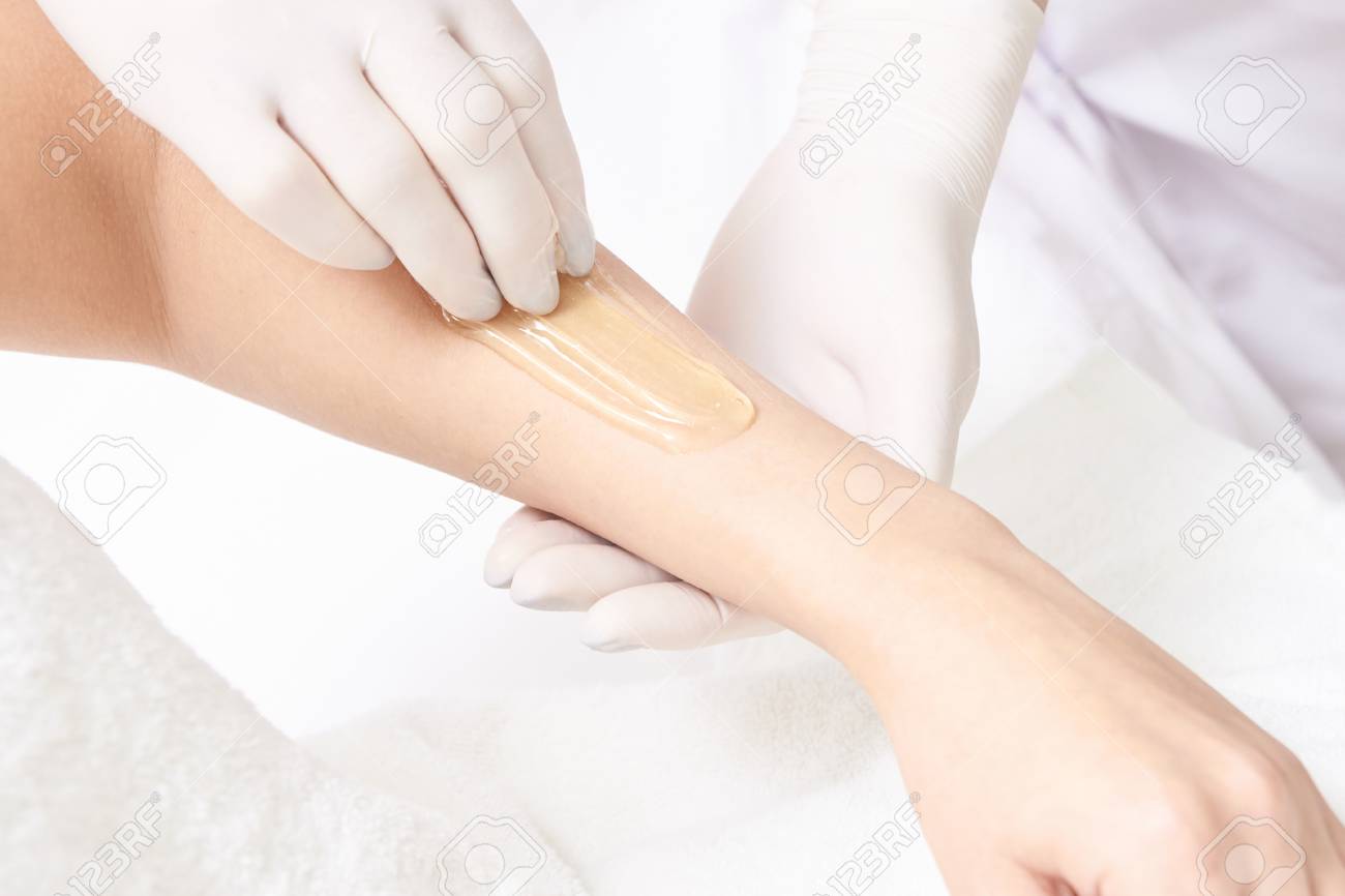 Waxing Woman Body Sugar Hair Removal Laser Service Epilation