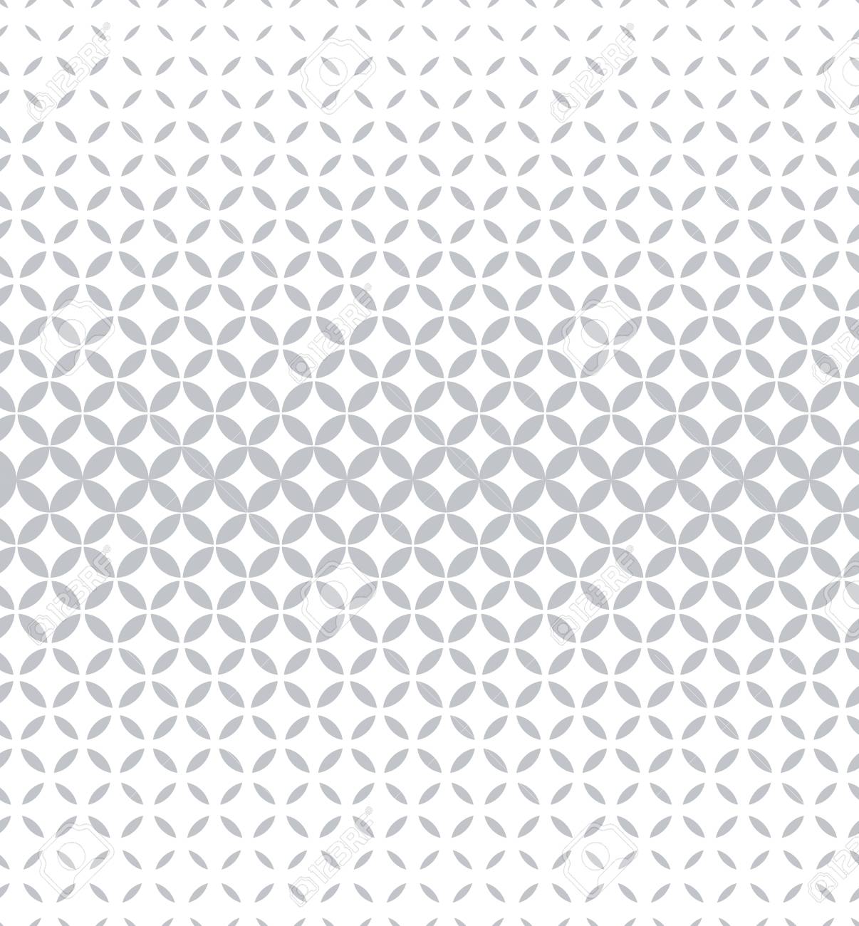Abstract geometric pattern with circles. A seamless background. White and grey ornament. Graphic modern pattern - 107223611 Abstract geometric pattern with circles. A seamless background. White and grey ornament. Graphic modern pattern - 107223611