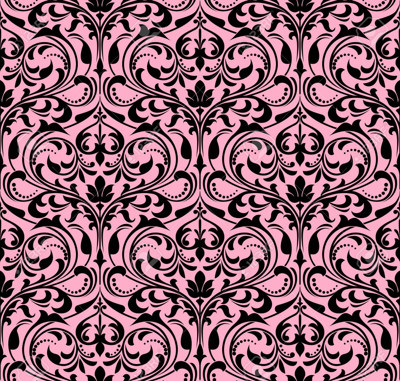 Featured image of post Background Pink Damask Wallpaper