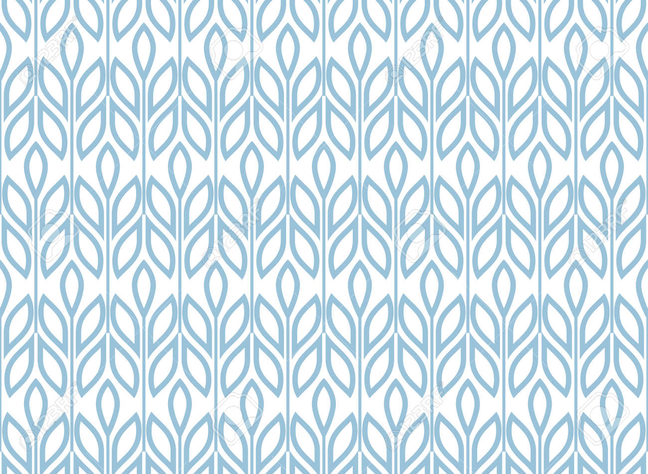 Flower geometric pattern. Seamless vector background. White and blue ornament. Ornament for fabric, wallpaper, packaging. Decorative print - 170173011 Flower geometric pattern. Seamless vector background. White and blue ornament. Ornament for fabric, wallpaper, packaging. Decorative print - 170173011