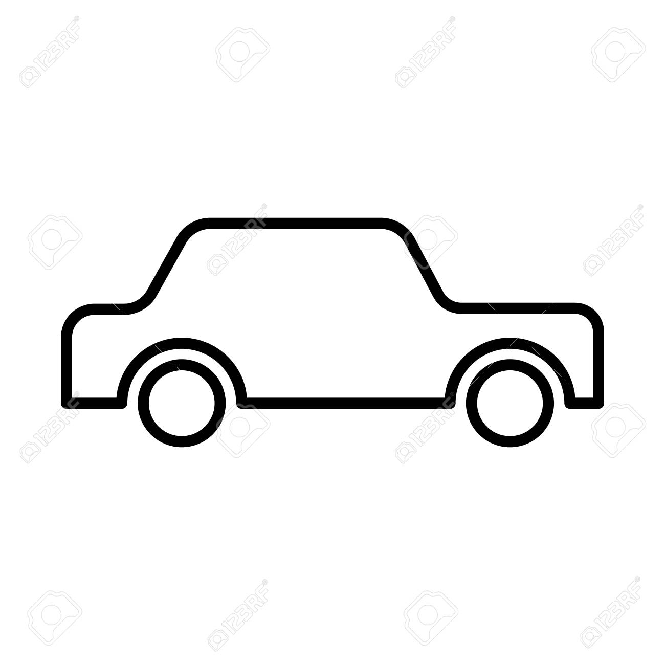 車 ピクトグラム 上から Kuruma