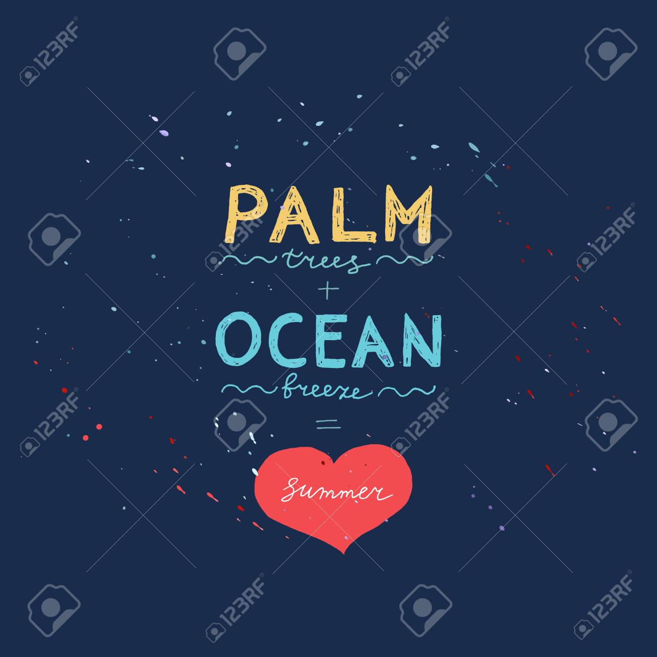 手描き夏ポスター ヤシの木 海の風は 夏が大好きです のイラスト素材 ベクタ Image 手描き夏ポスター ヤシの木 海の風は 夏が大好きです のイラスト素材 ベクタ Image