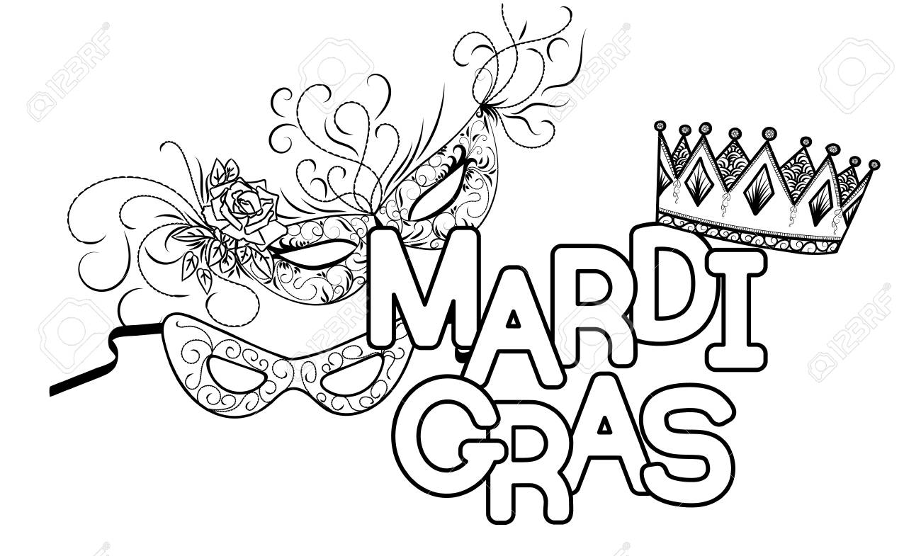 mardi-gras-or-shrove-tuesday-carnival-masks-and-crown-black-and-white-vector-illustration-royalty-free-svg-cliparts-vectors-and-stock-illustration-image-69362486 for Free Printable Mardi Gras Clip Art Mardi Gras Or Shrove Tuesday. Carnival Masks And Crown. Black And White Vector Illustration. Royalty Free SVG, Cliparts, Vectors, and Stock Illustration. Image 69362486. for Free Printable Mardi Gras Clip Art