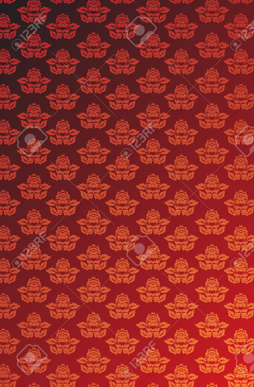 vector red and gold