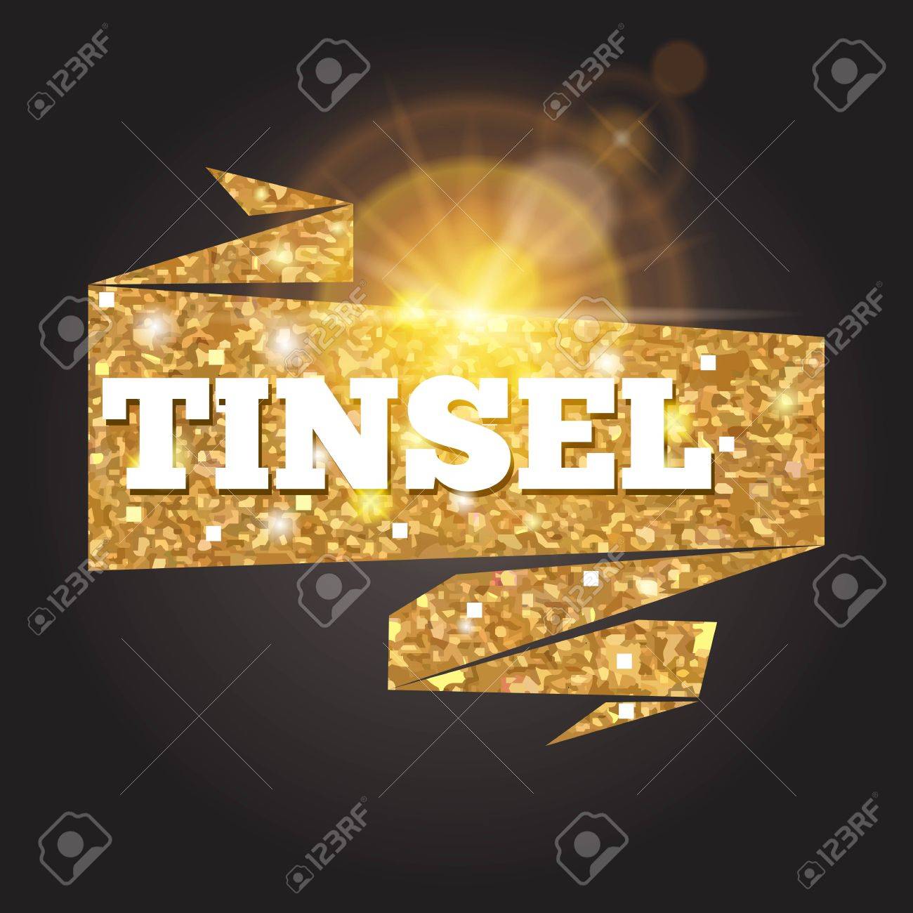 Goldband Mit Hellen Pailletten Grosse Sonneneruptionen Gluhen Feiertag Ornamente Fur Design Vektor Illustration Lizenzfrei Nutzbare Vektorgrafiken Clip Arts Illustrationen Image 60472497