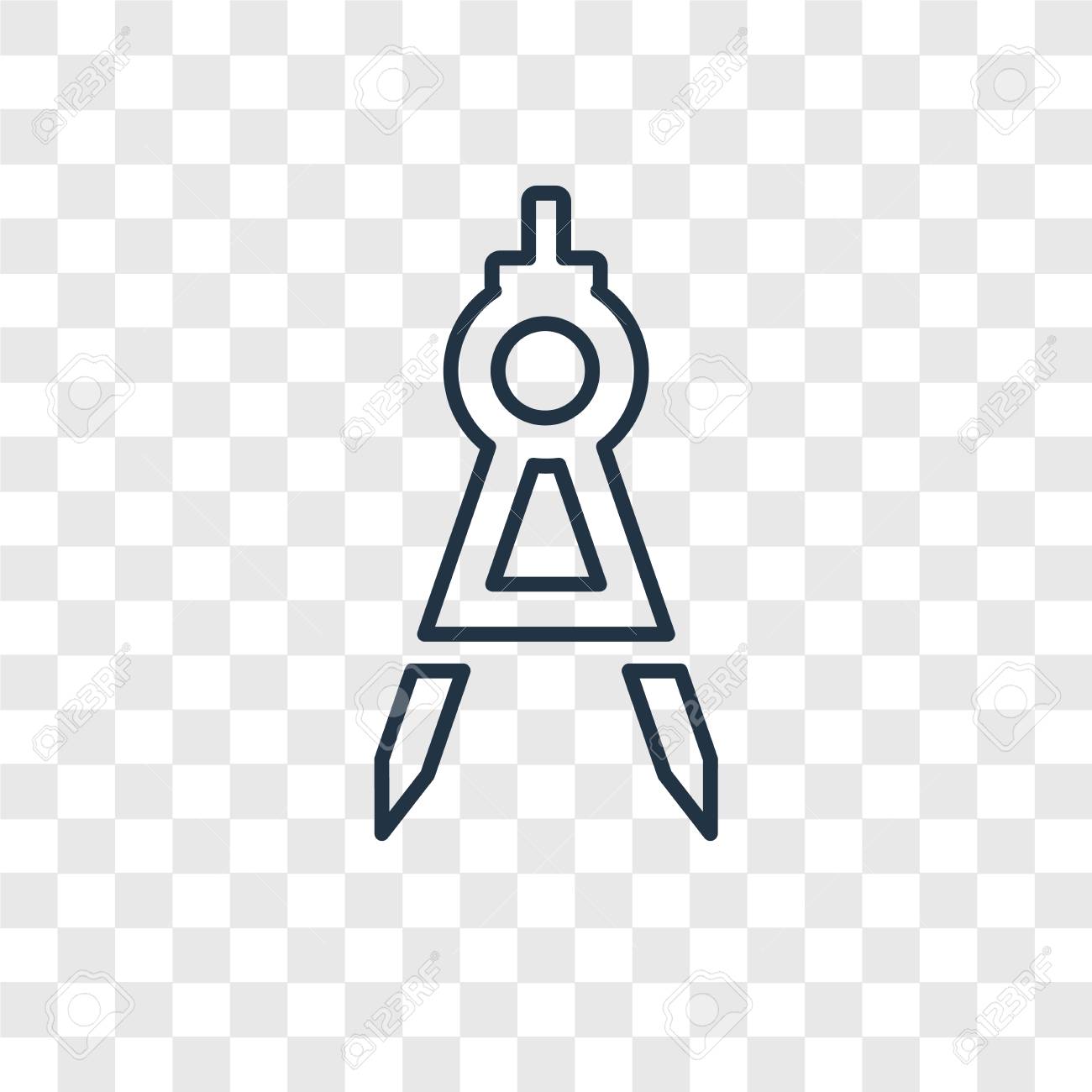 Draw With Compass Concept Vector Linear Icon Isolated On Transparent Royalty Free Cliparts Vectors And Stock Illustration Image 113554043 You can add transparent backgrounds to selected foregrounds with the original paint. 123rf com