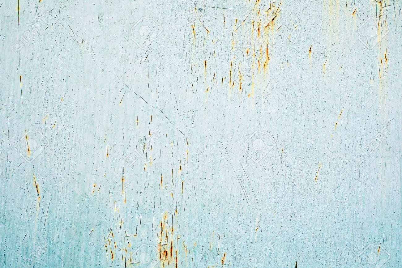 Abstract grunge damaged blue and green metal texture background. Rusty painted metal wall. - 164585295 Abstract grunge damaged blue and green metal texture background. Rusty painted metal wall. - 164585295