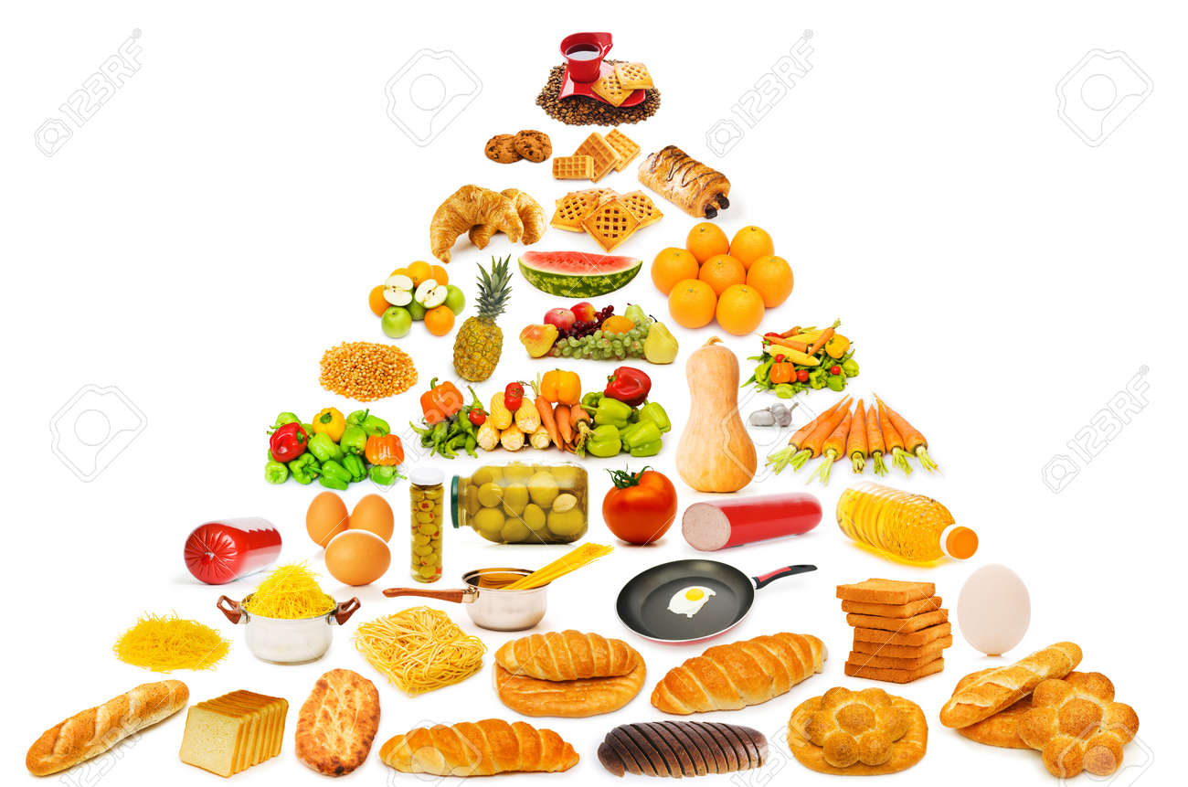 Food Pyramid With Lots Of Items Stock Photo, Picture and Royalty Free Image. Image 10961334. food-pyramid-with-lots-of-items-stock-photo-picture-and-royalty-free-image-image-10961334