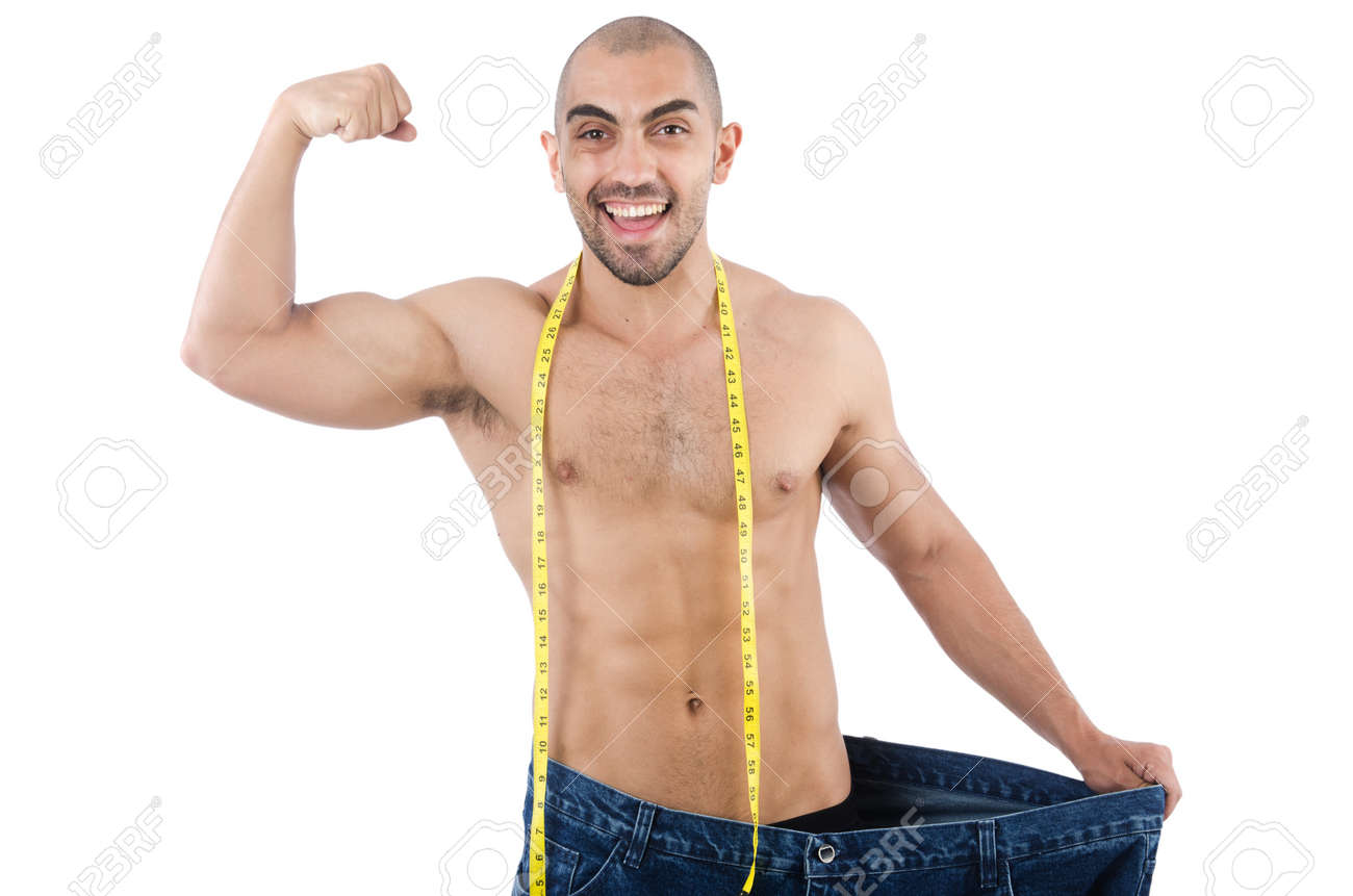 immagini uomo a dieta