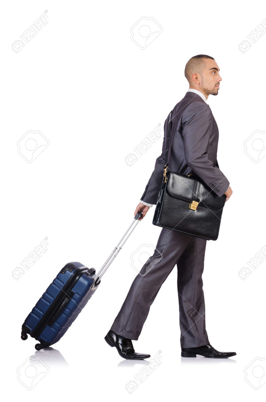 businessman luggage