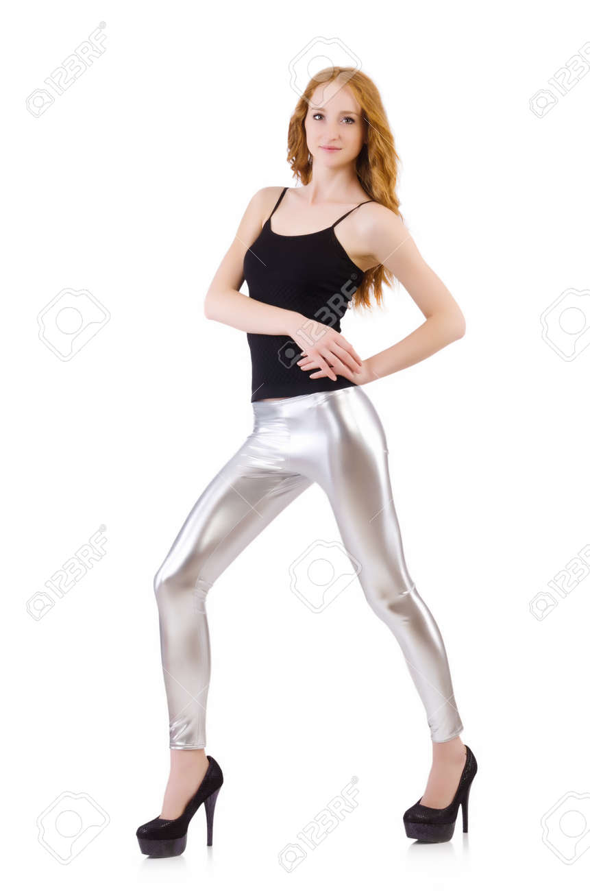 Redhead Wearing Leggings Redhead Wearing Leggings