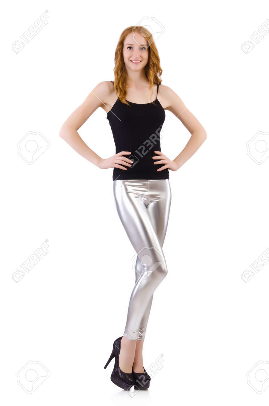 Redhead Wearing Leggings Redhead Wearing Leggings