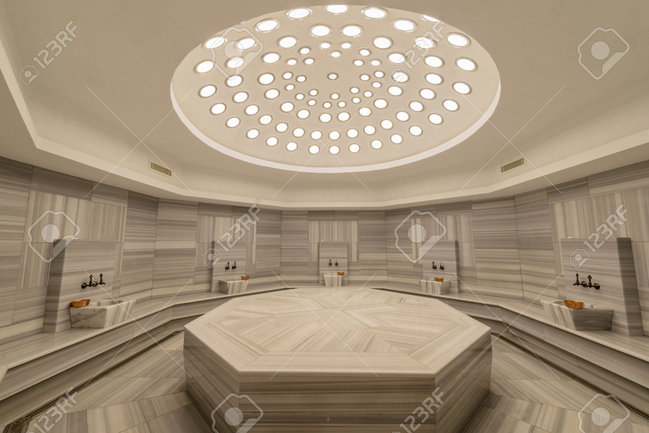 archivio fotografico interni di bagno turco hammam
