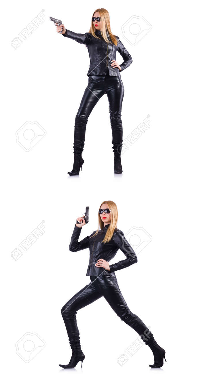 Costume en cuir femme Clearance