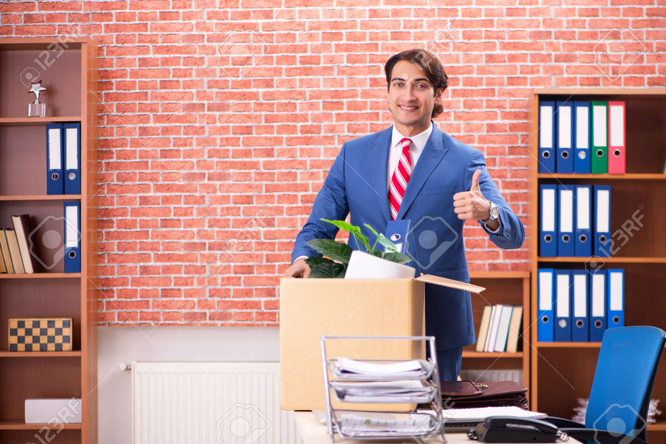 successful employee getting new job position getting a new job