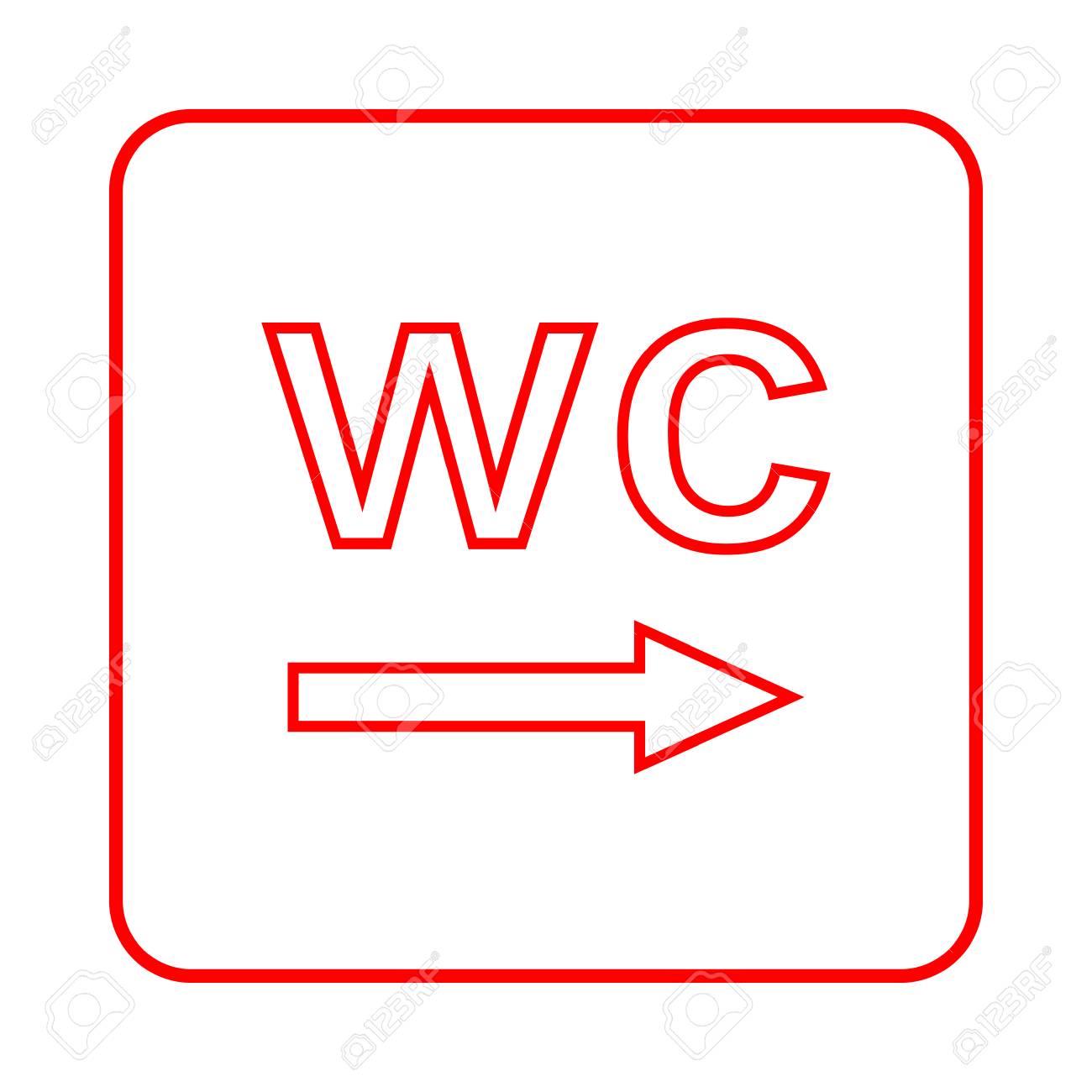 Toilet Sign Wc Men And Women Royalty Free Cliparts Vectors And