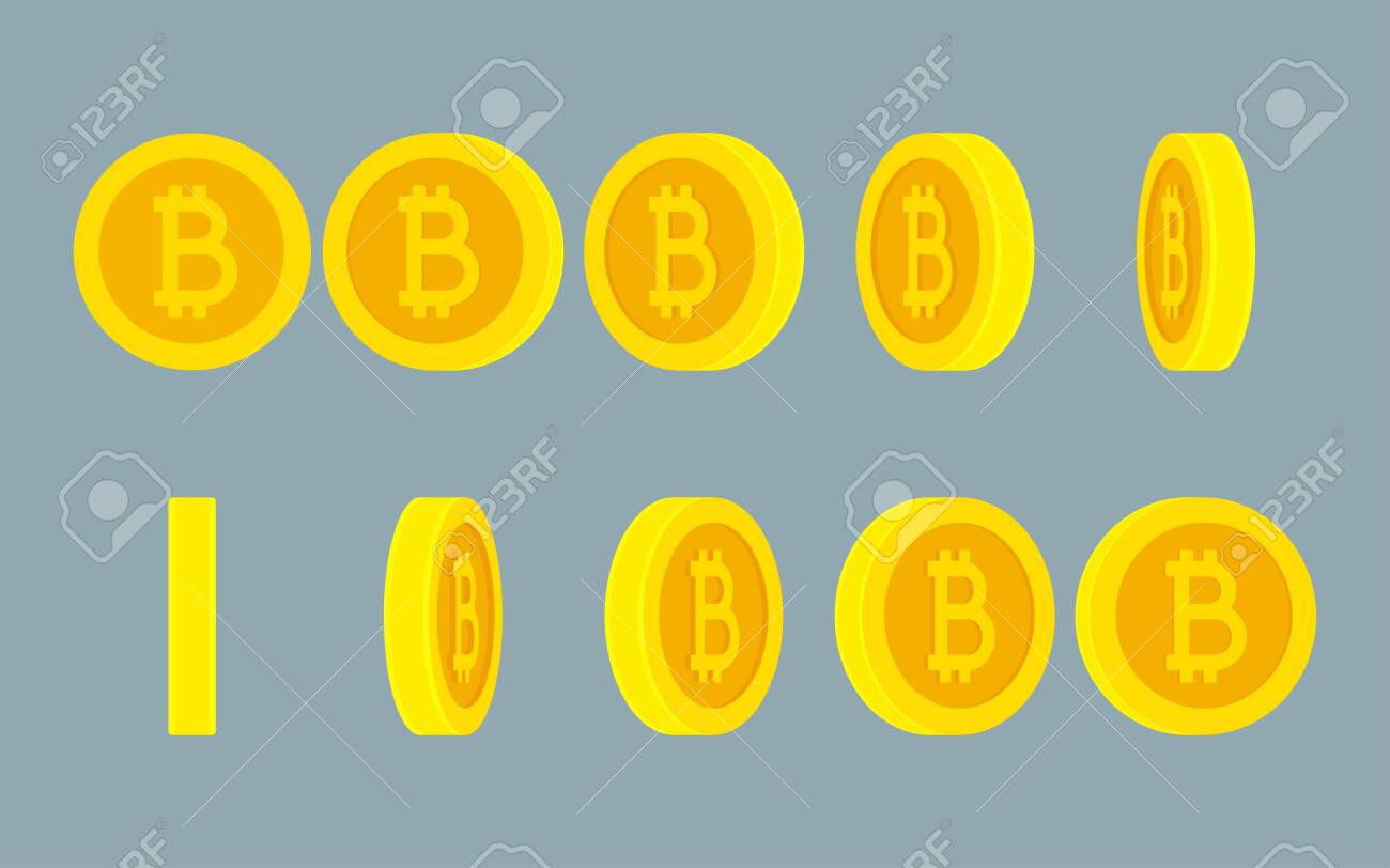 Bitcoin 회전 Gif 애니메이션 스프라이트 시트 켜기 로열티 무료 사진, 그림, 이미지 그리고 스톡포토그래피. Image  134723918