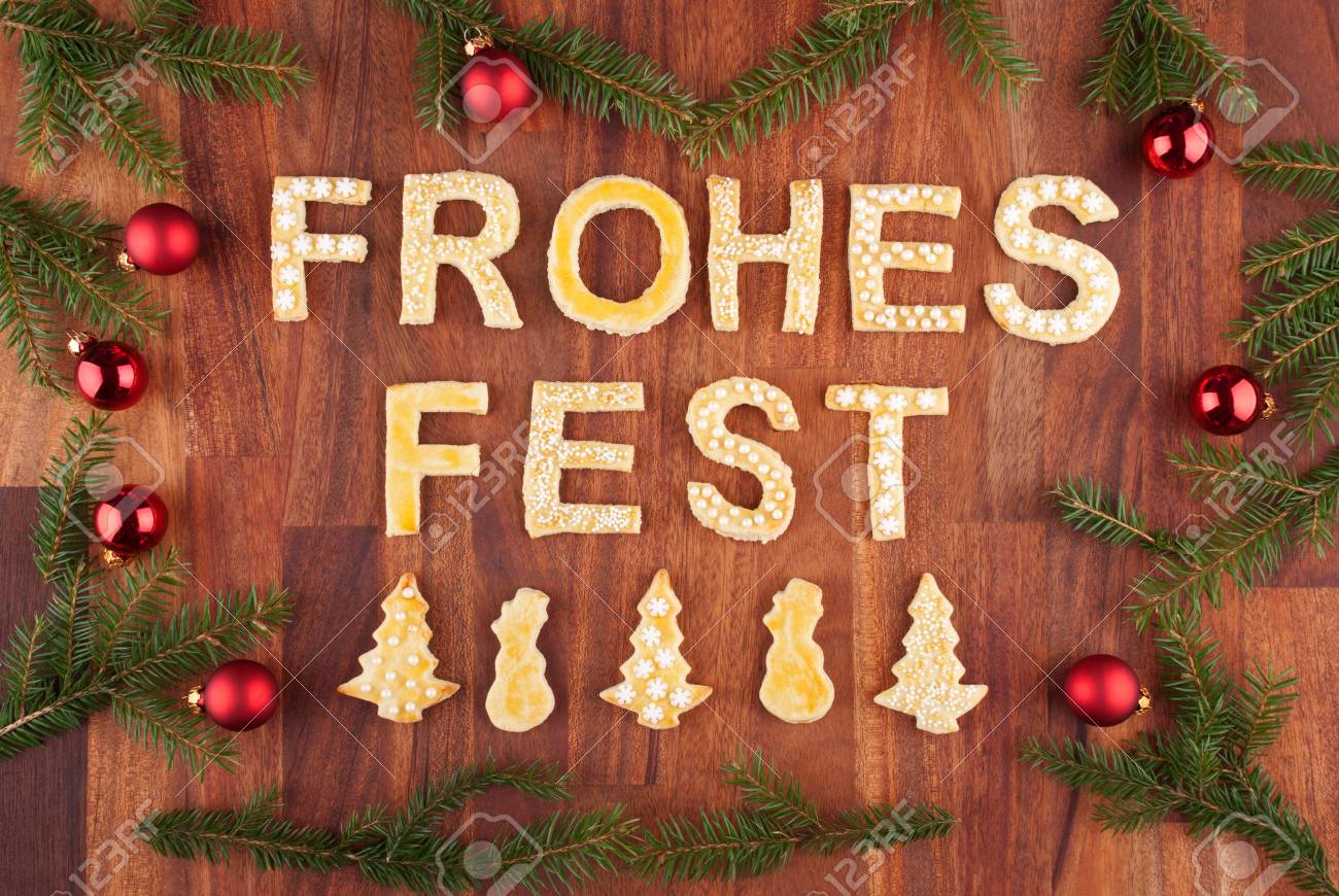 the german words frohes fest which means merry christmas with the german words frohes fest which means merry christmas with