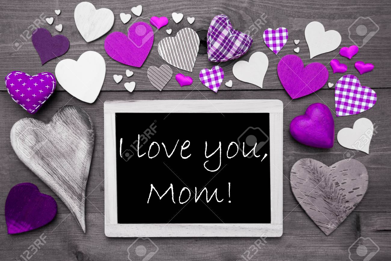 Chalkbord With Many Purple Hearts I Love You Mom Stock Photo Picture And Royalty Free Image Image Chalkbord With Many Purple Hearts I Love You Mom Stock Photo Picture And Royalty Free Image Image