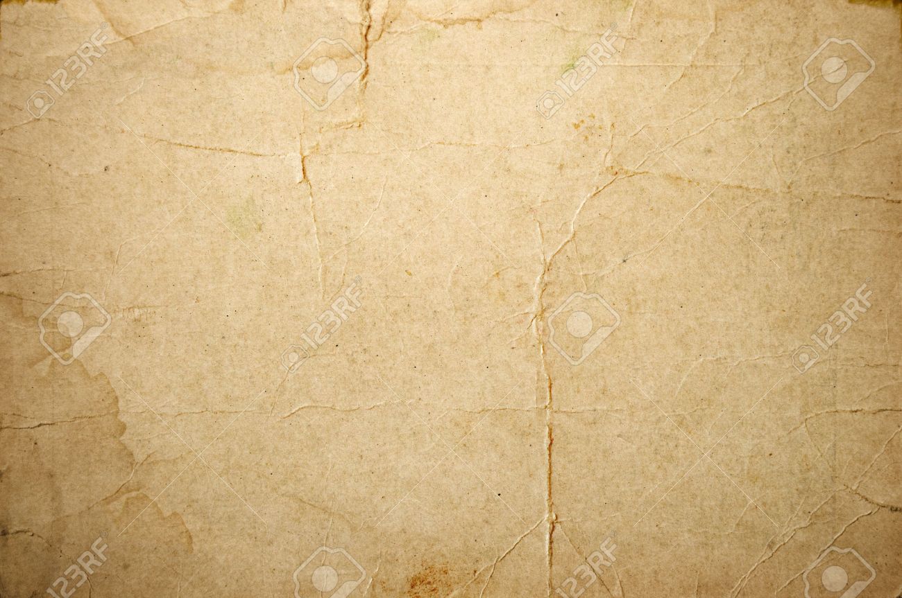 Vintage aged worn paper texture background Stock Photo