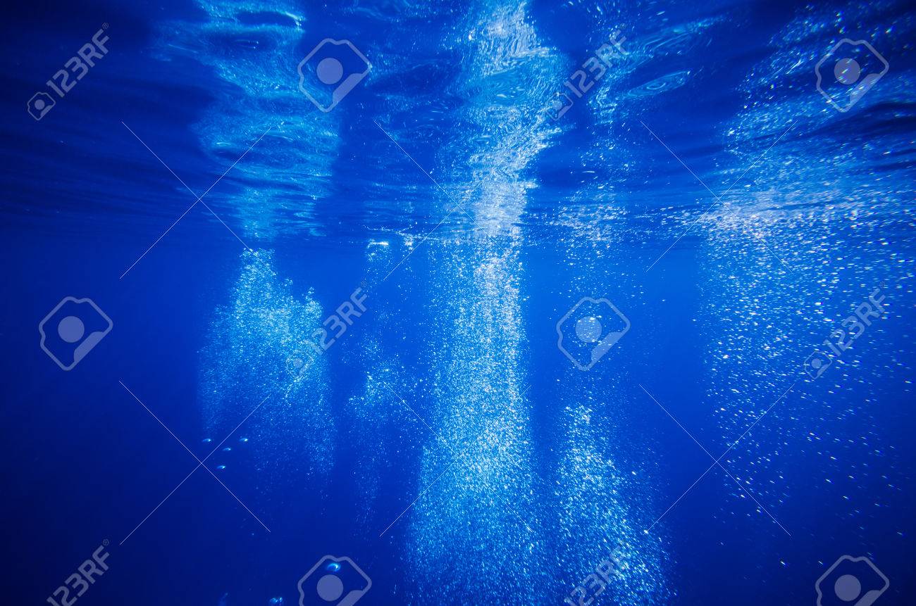 Abstract underwater deep blue backgrounds - 34787103 Abstract underwater deep blue backgrounds - 34787103